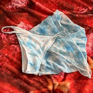Bathing Suit Bottoms with Matching Sarong
